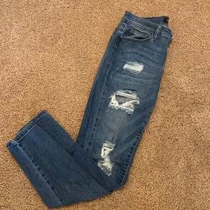 Judy Blue Distressed Skinny Fit Jeans